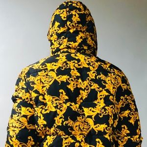 Roberto Cavalli Style mens bubble Jacket